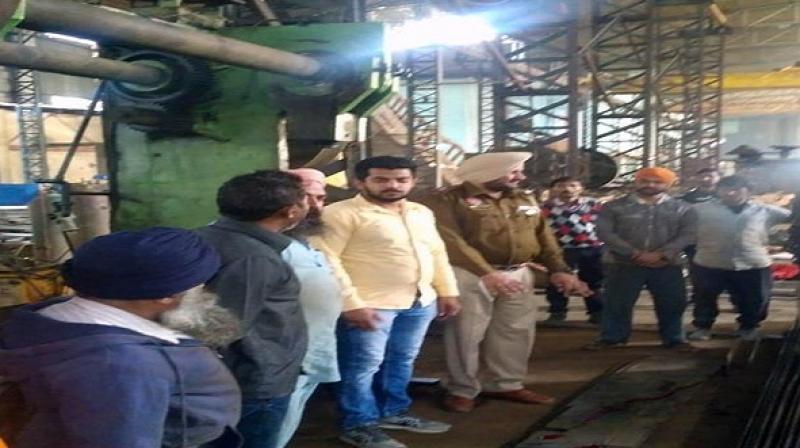 Incident in Kapurthala factory Incident in Kapurthala factory