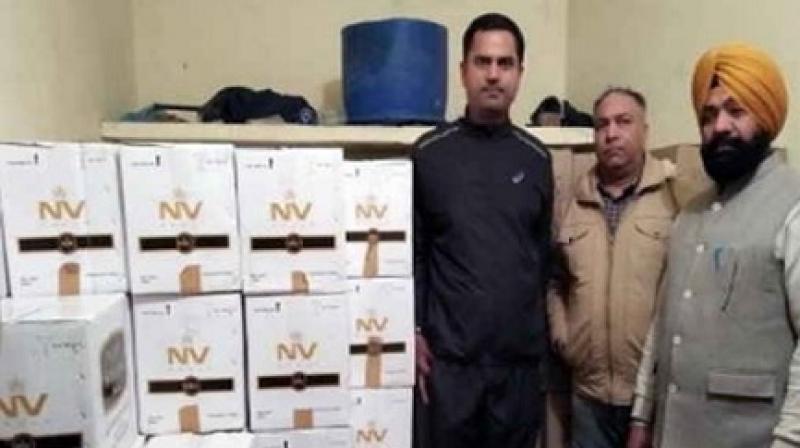 500 cartons of illegal wine recovered 500 cartons of illegal wine recovered