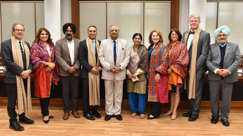 California Legislature Tours the Punjab Legislative Assembly