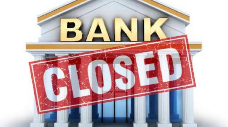 Bank closed for 5 days Bank closed for 5 days