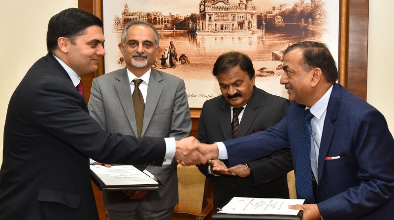 Punjab inks MoU with AAI for New Civil International Air Terminal Punjab inks MoU with AAI for New Civil International Air Terminal
