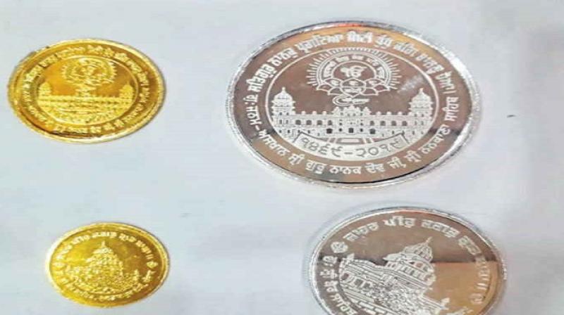 Gold and Silver coins