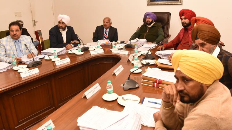 Punjab Cabinet Meeting