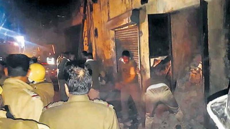 Cylinder Blast in Factory Cylinder Blast in Factory