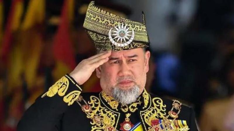 King of Malaysia left throne before completion of the tenure