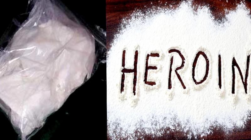 5 kg heroin seized from India-Pak border
