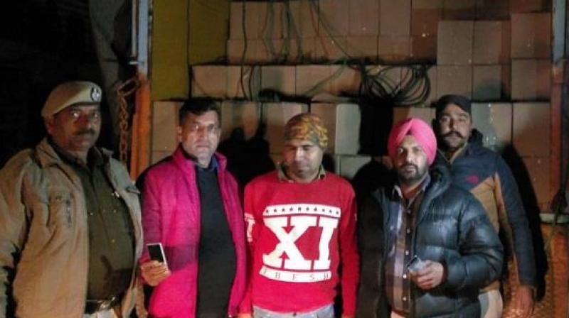 Mobile Wing Amritsar recovered 1150 bottles of liquor Mobile Wing Amritsar recovered 1150 bottles of liquor