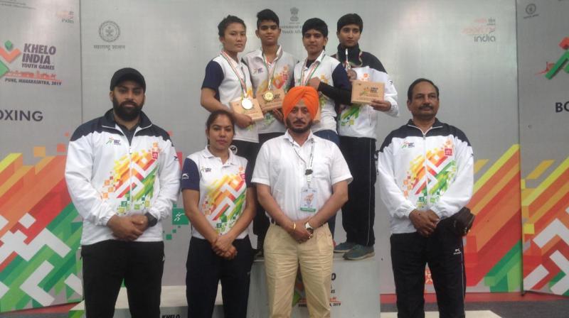 Ekta Saroj wins Gold & Poonam bags Silver in Boxing