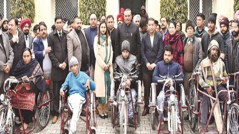 Govt. committed to provide every facility to needy challengers Govt. committed to provide every facility to needy challengers