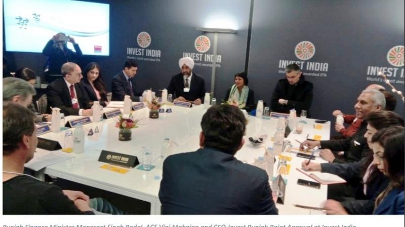 Punjab makes its debut at World Economic Forum, Davos Punjab makes its debut at World Economic Forum, Davos