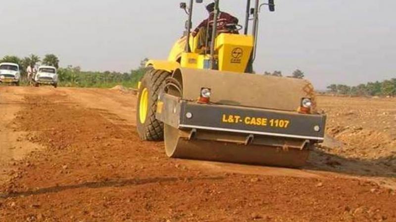Bridegroom arrived on road roller Bridegroom arrived on road roller