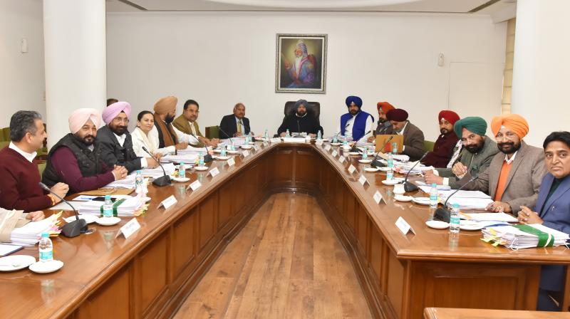 Punjab Cabinet Meeting Punjab Cabinet Meeting