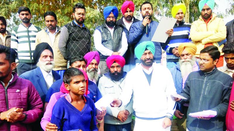Khaira gave 3,14,000 rupees to needy families