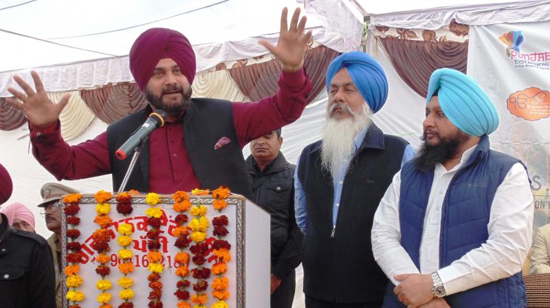 Navjot Sidhu inaugurates World Wetlands Day function at Harike Navjot Sidhu inaugurates World Wetlands Day function at Harike