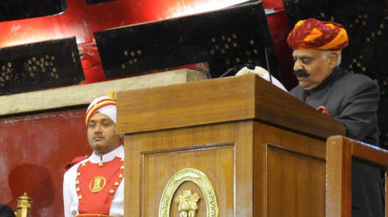 Budget Session in V.P. Singh Badnore Budget Session in V.P. Singh Badnore