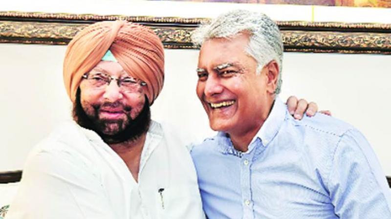 Captain Amarinder Singh & Sunil Jakhar Captain Amarinder Singh & Sunil Jakhar
