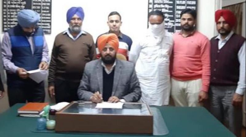 ASI with Punjabi vigilance Team 