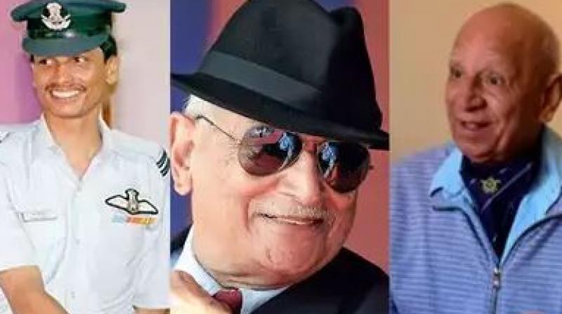 Abhinandan with Old Pilot Abhinandan with Old Pilot
