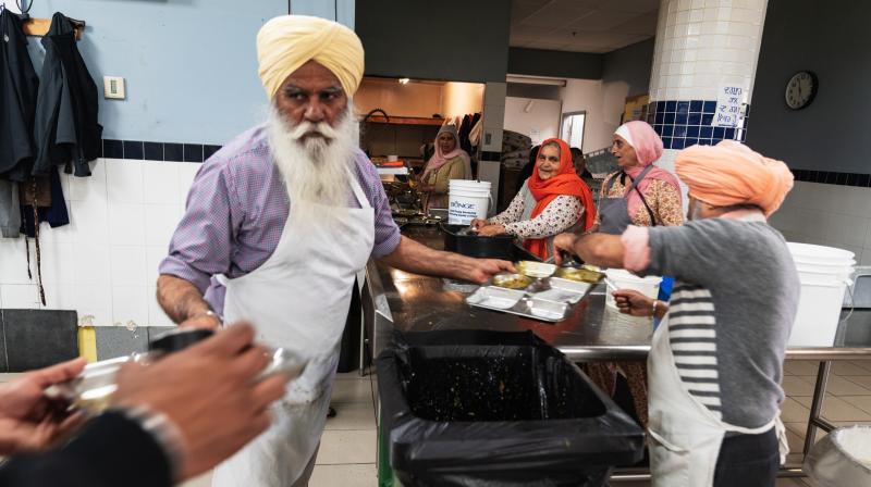 Waste from Langar 