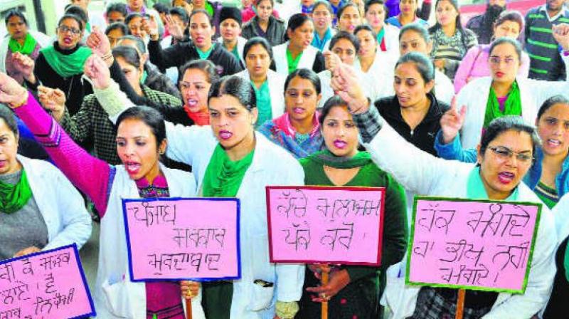 Nurse protest Nurse protest