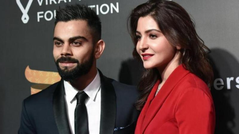 Virat with Anushka Sharma 