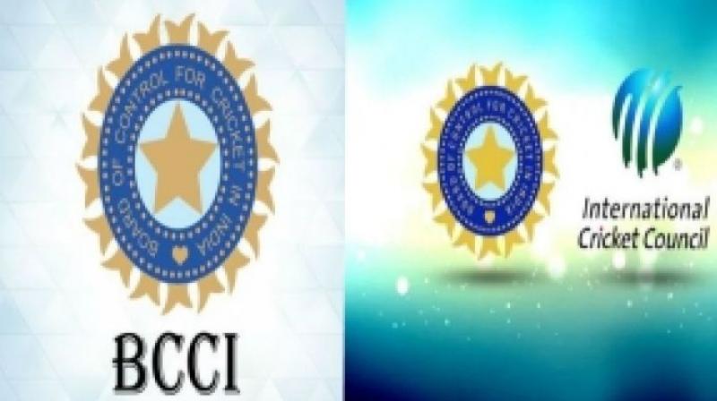 BCCI wiht ICC 