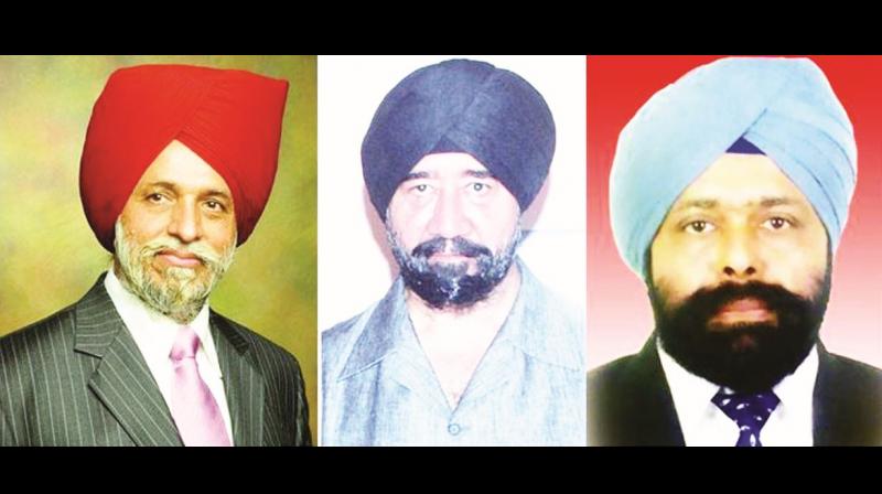 Bhupinder Singh, Gurinder Singh, Paramjot Singh