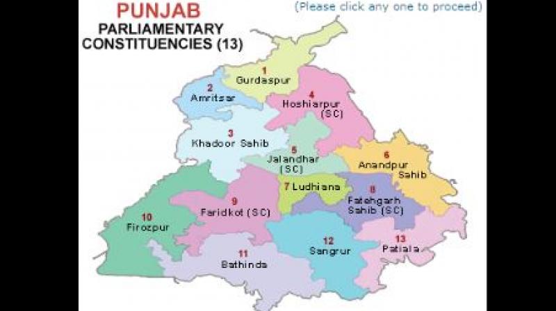 Punjab lok sabha seats