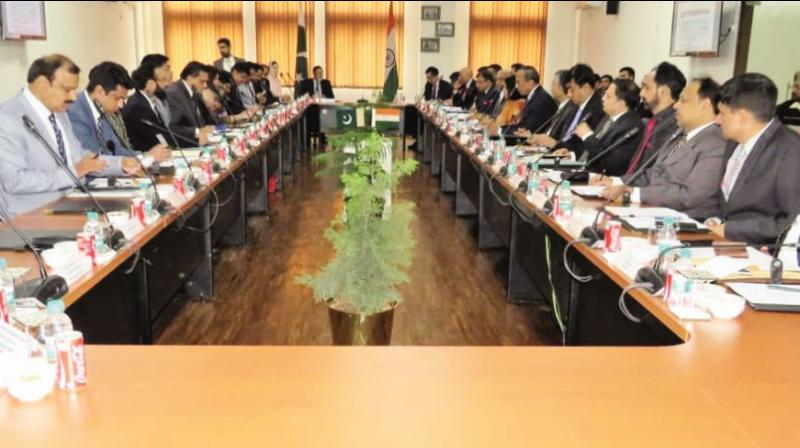 Indo-Pak officials Meeting Indo-Pak officials Meeting