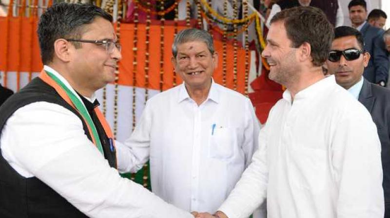 Manish Khanduri with Ranul Gandhi