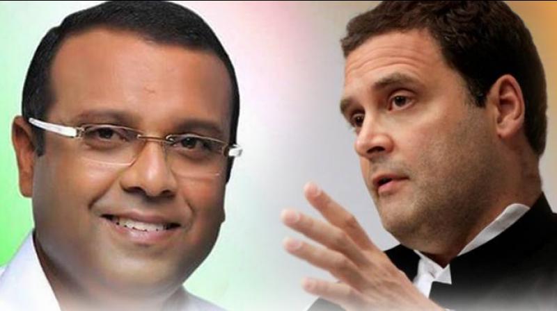 NDA Candidate with Rahul Gandhi NDA Candidate with Rahul Gandhi