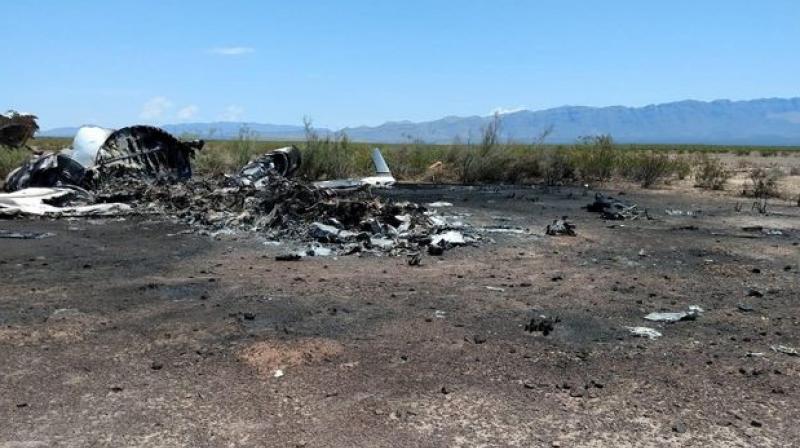 Private jet crashes in Las Vegas to Mexico