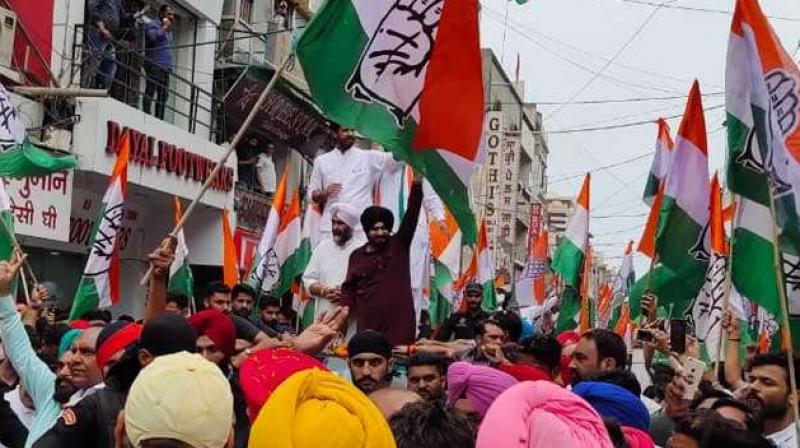 Navjot Singh Sidhu in Bathinda Navjot Singh Sidhu in Bathinda