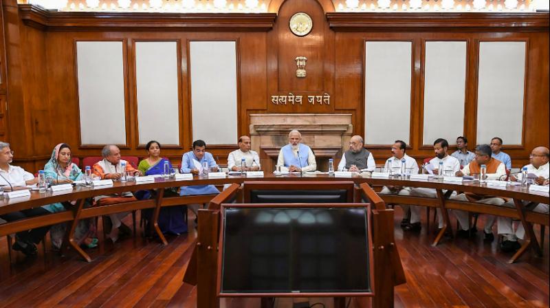 Modi Cabinet Meeting 