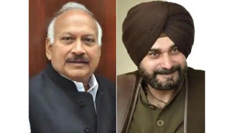 BrahMahindera and Navjot Sidhu BrahMahindera and Navjot Sidhu