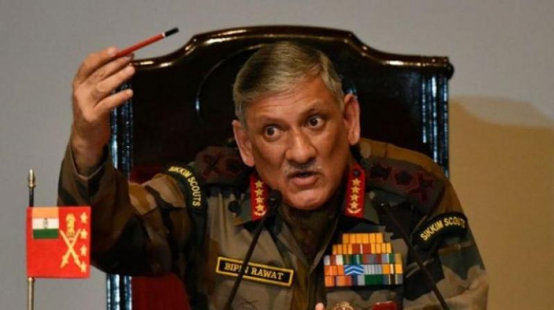 Indian Army Chief, Bipin Rawat 