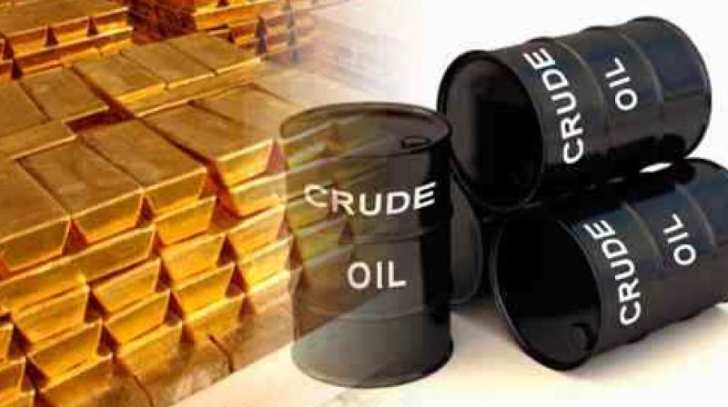Crude Oil and Gold 