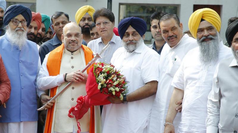 Akali Das with BJP 