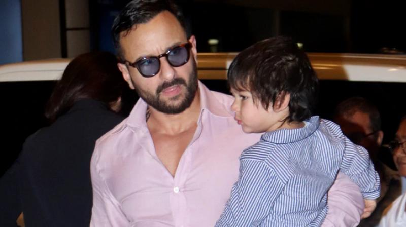 Saif ali khan shares his views on son taimur ali khans cameo in bollywood films Saif ali khan shares his views on son taimur ali khans cameo in bollywood films