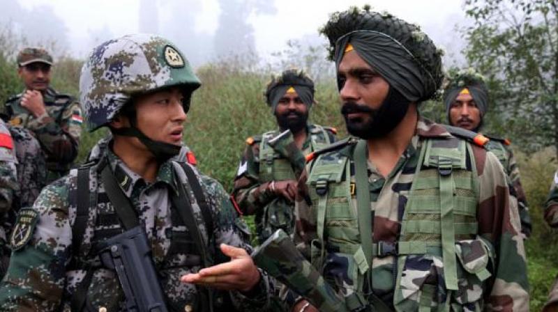 Indian Army and Chinese Army Indian Army and Chinese Army