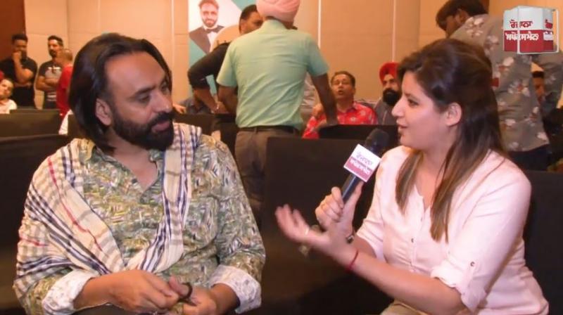 Babbu Maan with Manpreet Khullar