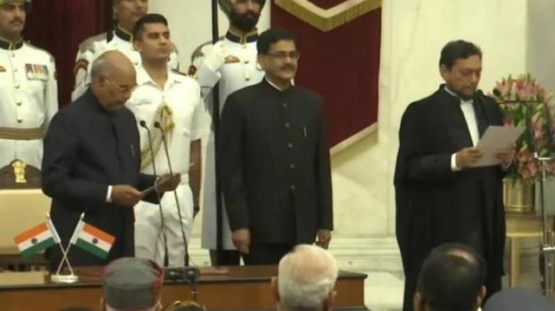 President with SA Bobde President with SA Bobde