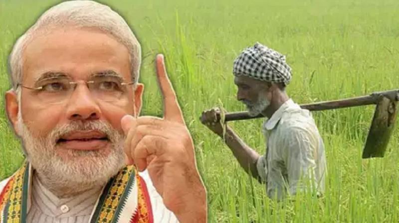 Modi with Kissan