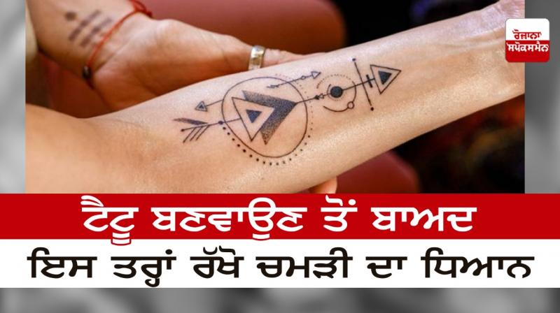 Take care of your skin after tattooing Take care of your skin after tattooing