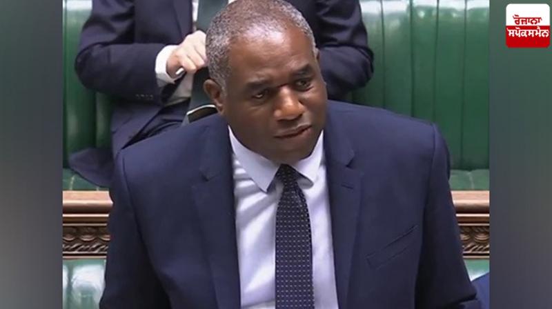 UK Foreign Secretary David Lammy condemns Pahalgam attack UK Foreign Secretary David Lammy condemns Pahalgam attack