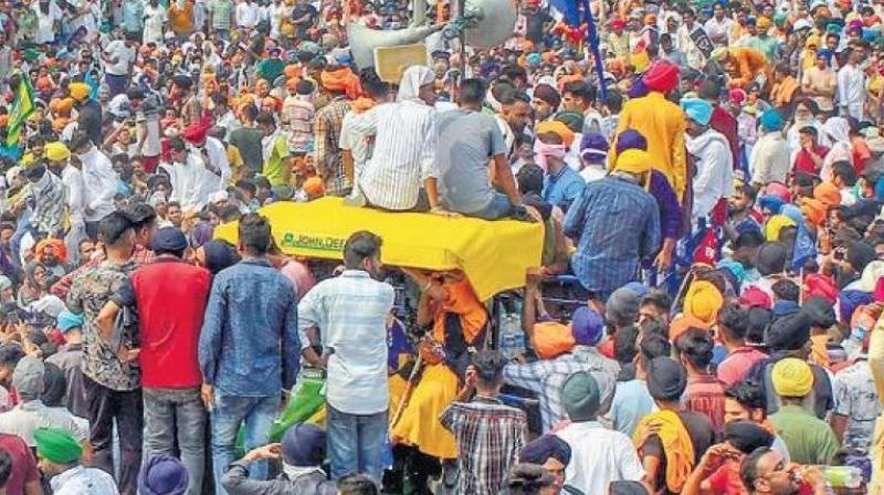 farmers' protest