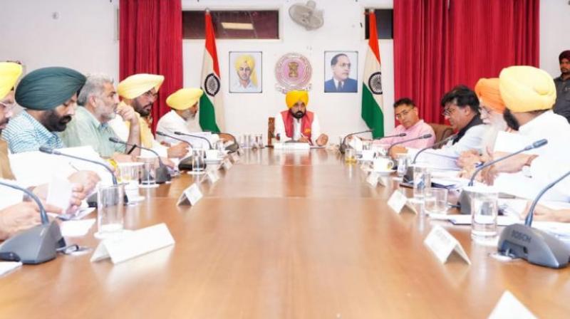 Punjab Cabinet Meeting Punjab Cabinet Meeting