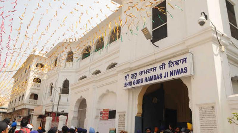 Guru Ram Das Serai in the Golden Temple complex, Amritsar