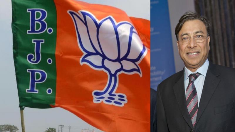 BJP receives total Rs 614.52 crore in donations, highest donation from Lakshmi Mittal