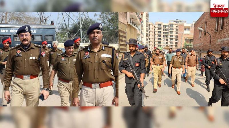 PUNJAB POLICE CONDUCT RAID ACROSS PUNJAB